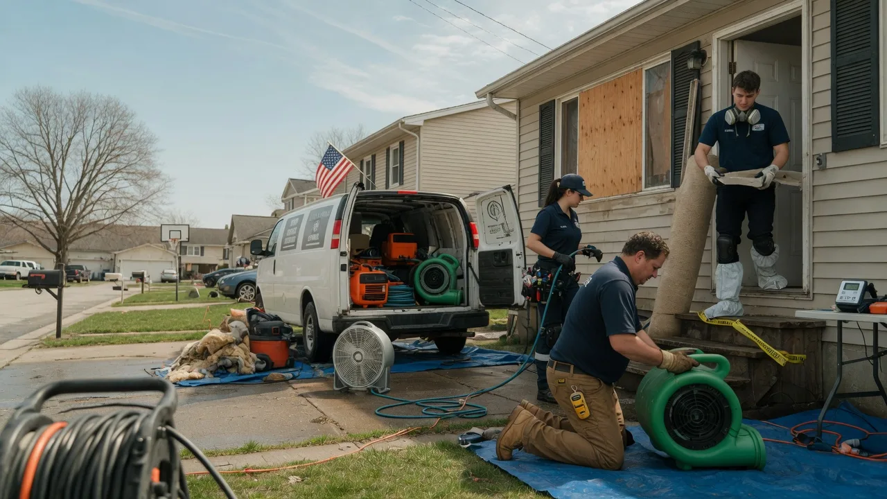 Water Damage Restoration in Greenville, OH near me